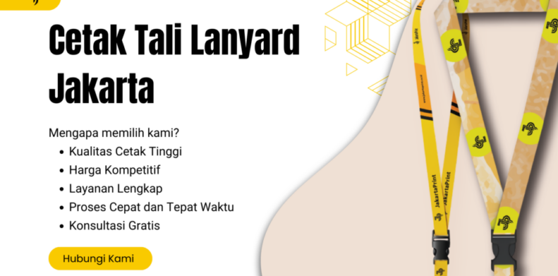 cetak tali lanyard Jakarta