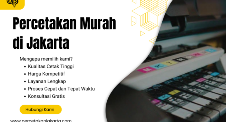 Percetakan Murah di Jakarta