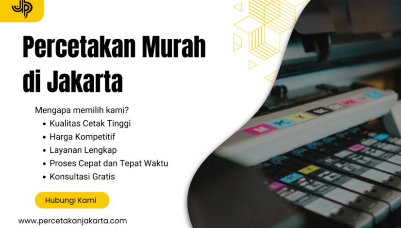 Percetakan Murah di Jakarta