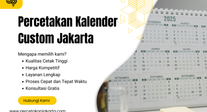 Percetakan Kalender Custom Jakarta
