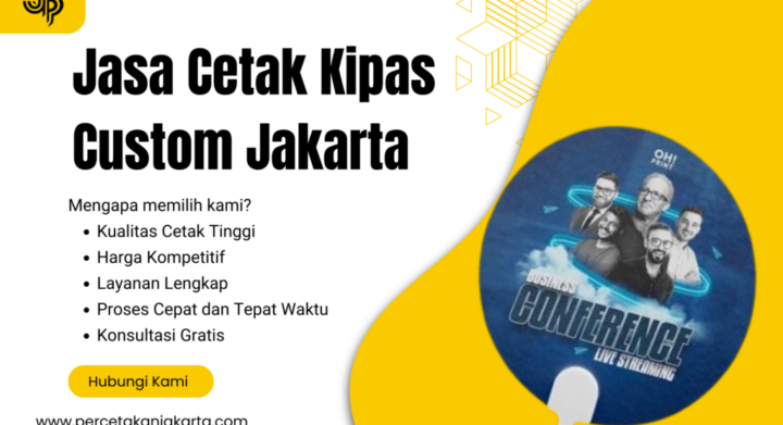Jasa Cetak Kipas Custom Jakarta