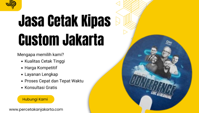Jasa Cetak Kipas Custom Jakarta
