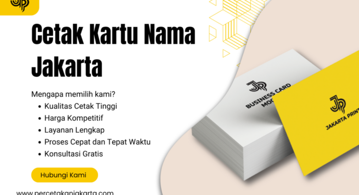 Cetak Kartu Nama Jakarta