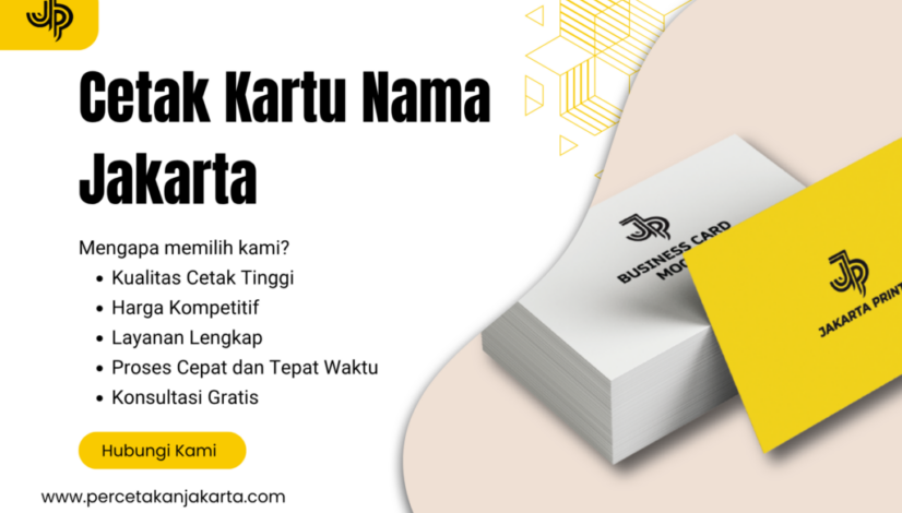 Cetak Kartu Nama Jakarta