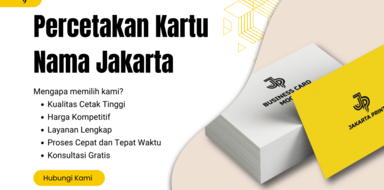 Percetakan Kartu Nama Jakarta