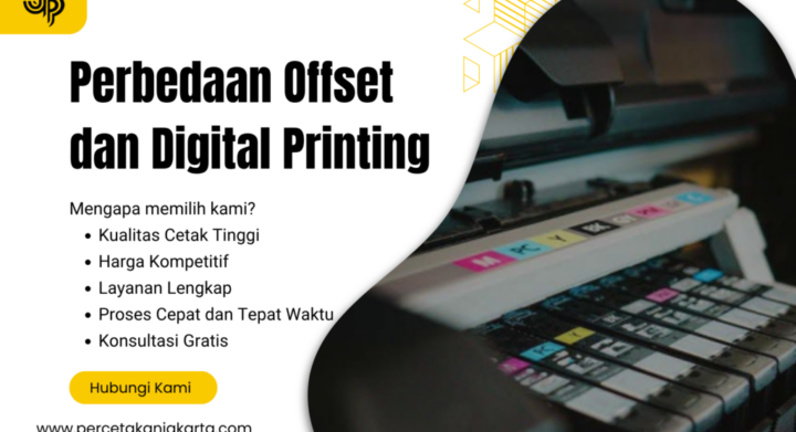 Perbedaan Offset dan Digital Printing