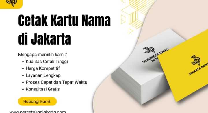 Cetak Kartu Nama di Jakarta