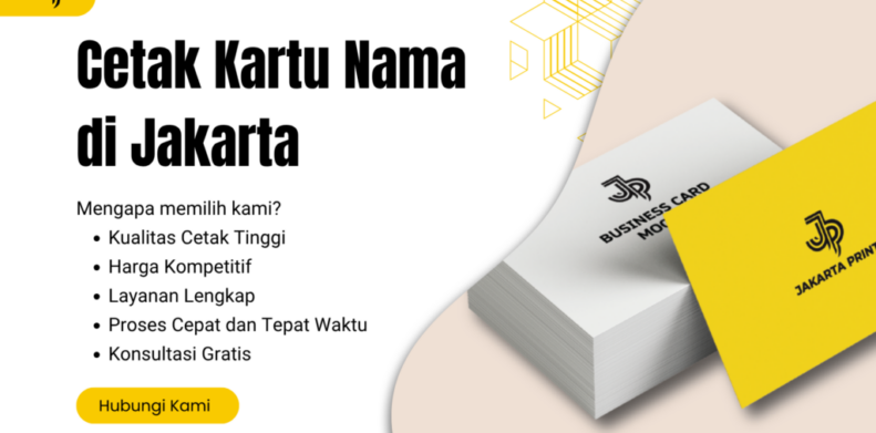 Cetak Kartu Nama di Jakarta