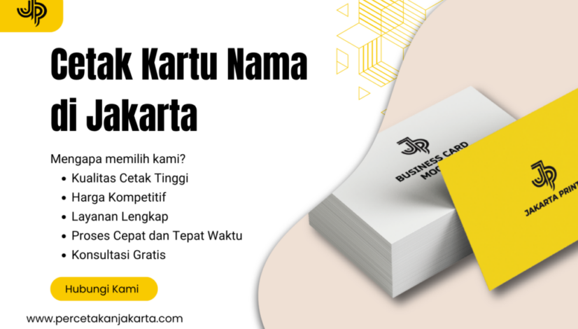 Cetak Kartu Nama di Jakarta