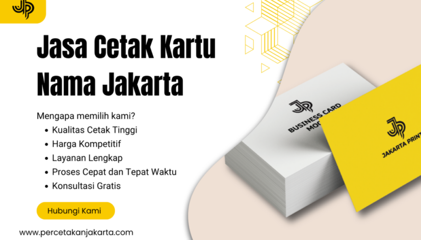 Jasa Cetak Kartu Nama Jakarta