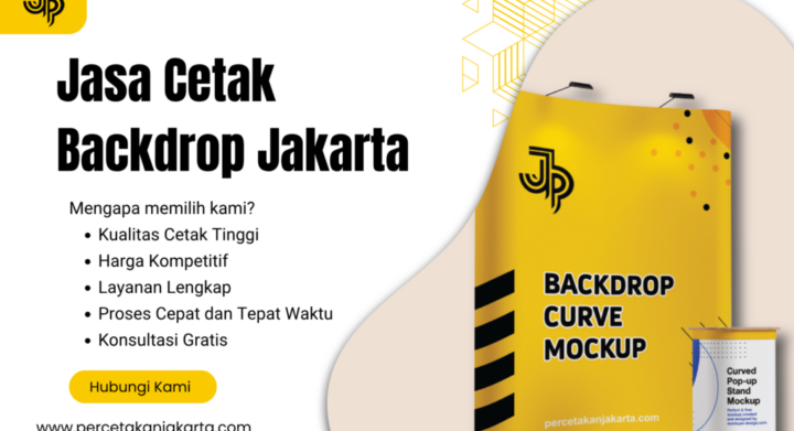 Jasa Cetak Backdrop Jakarta