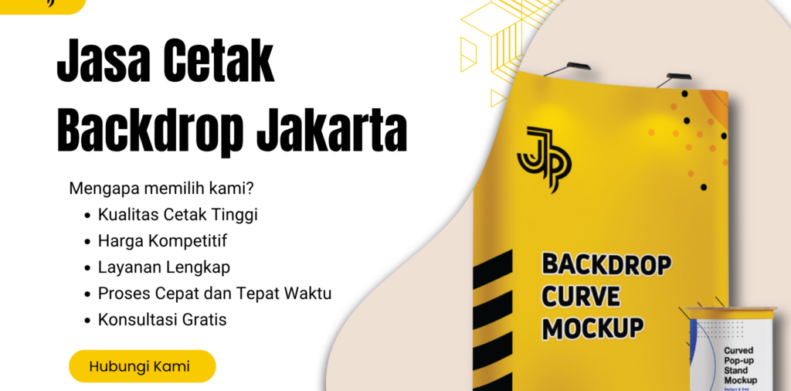 Jasa Cetak Backdrop Jakarta