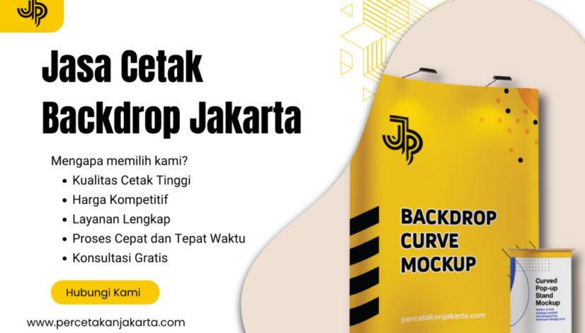 Jasa Cetak Backdrop Jakarta