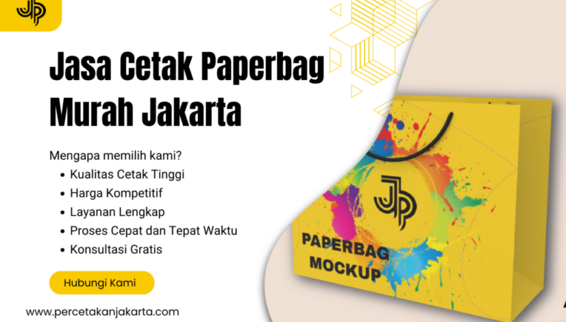 Jasa Cetak Paperbag Murah Jakarta