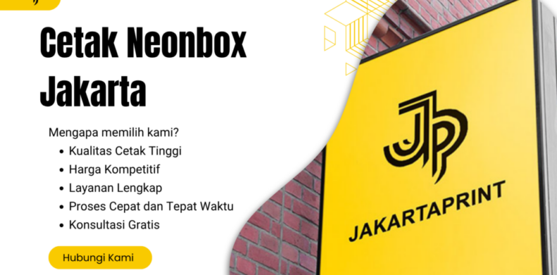 Cetak Neonbox Jakarta