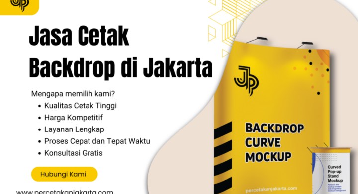Jasa Cetak Backdrop di Jakarta