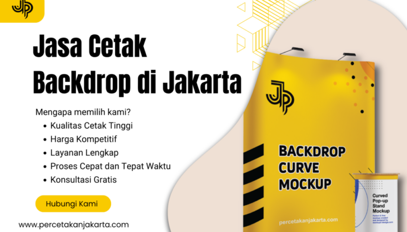 Jasa Cetak Backdrop di Jakarta