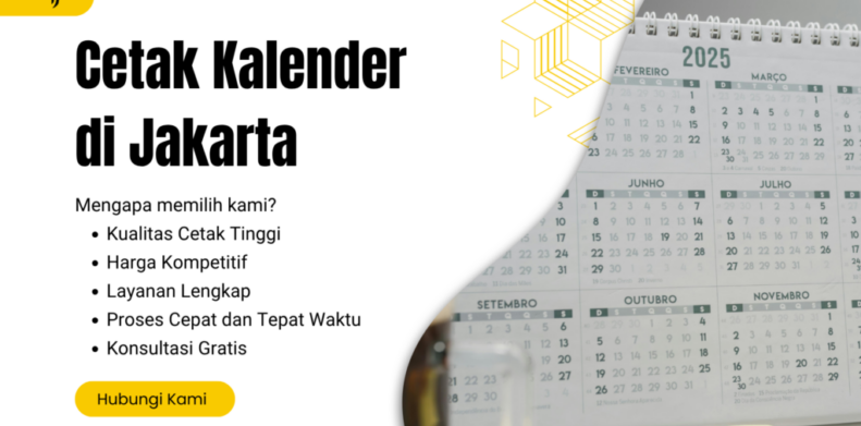 Cetak Kalender di Jakarta