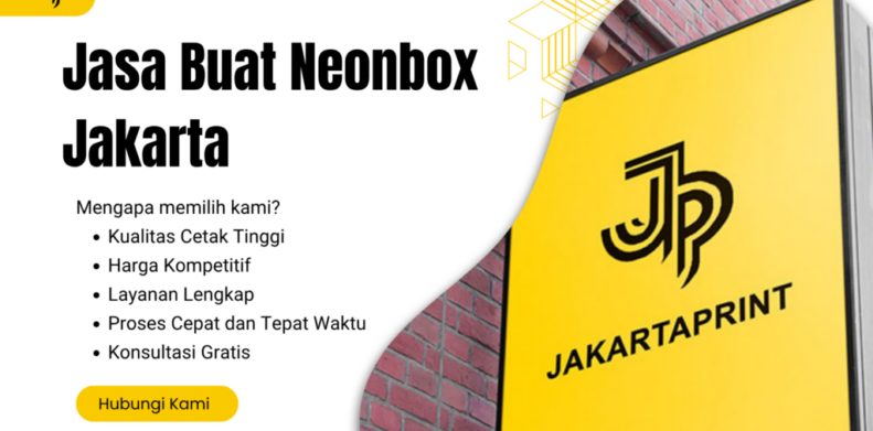 Jasa Buat Neonbox Jakarta