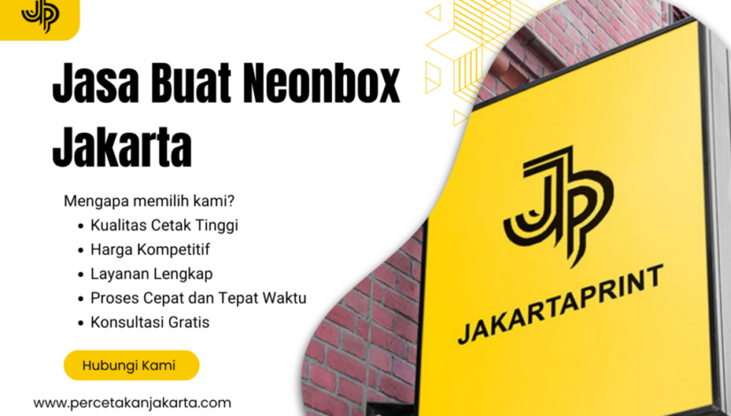 Jasa Buat Neonbox Jakarta