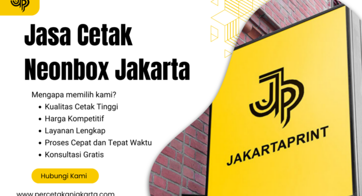 Jasa Cetak Neonbox Jakarta