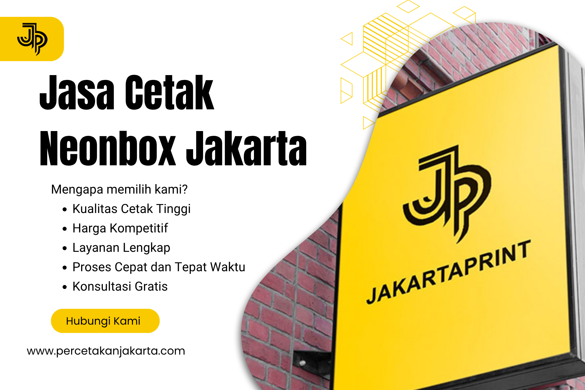 Jasa Cetak Neonbox Jakarta