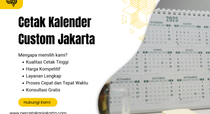 Cetak Kalender Custom Jakarta