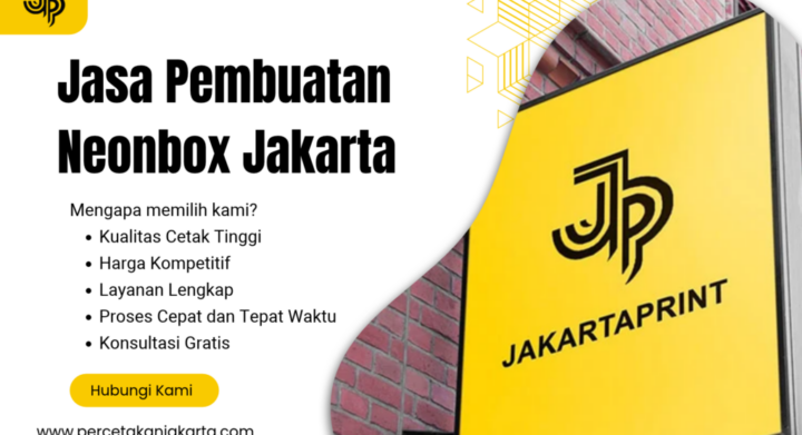 Jasa Pembuatan Neonbox Jakarta