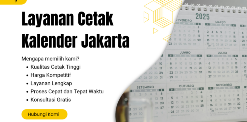 Layanan Cetak Kalender Jakarta