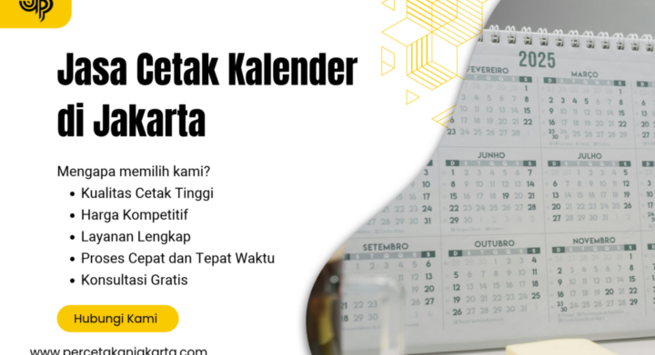 Jasa Cetak Kalender di Jakarta