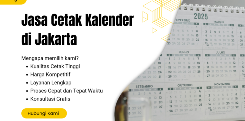 Jasa Cetak Kalender di Jakarta