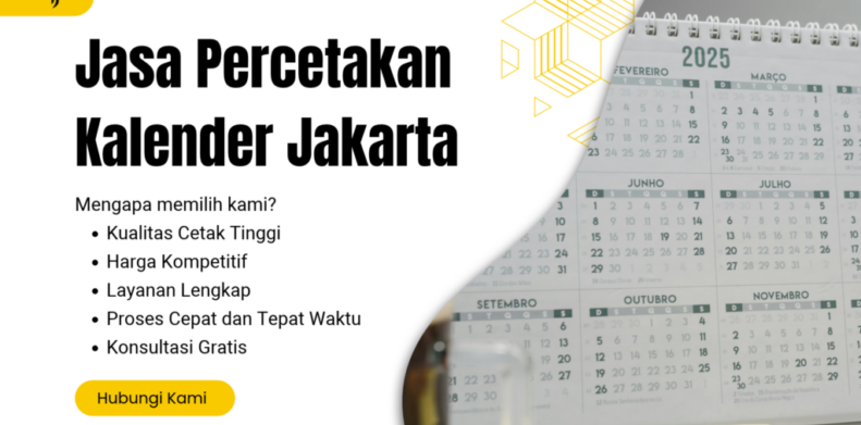 Jasa Percetakan Kalender Jakarta